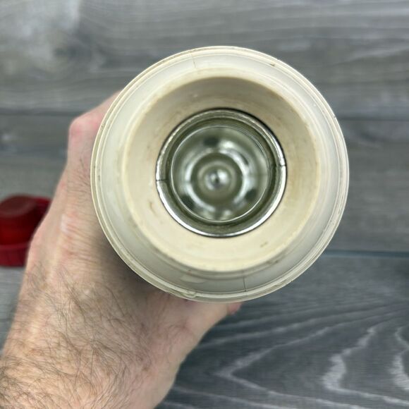 Vintage Maxwell House Coffee Thermos Blue w/ Lid & Cup Made in USA - Picture 7 of 11